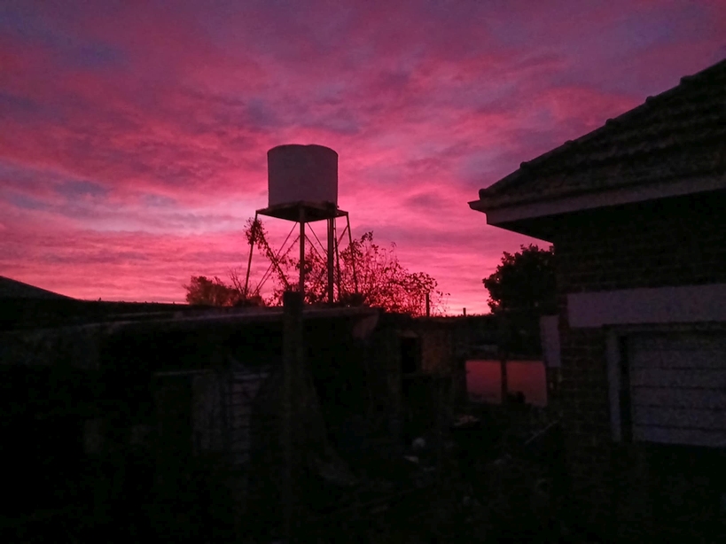 Canterbury morning sky